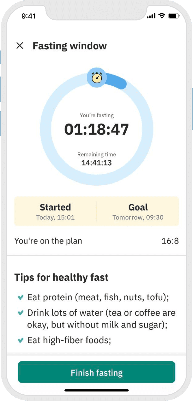 16/8 intermittent fasting scheduler