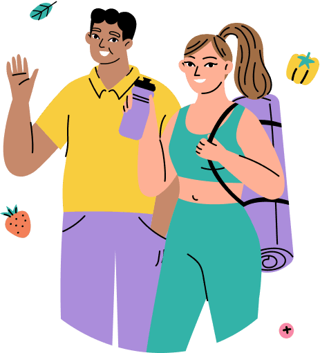 Happy couple