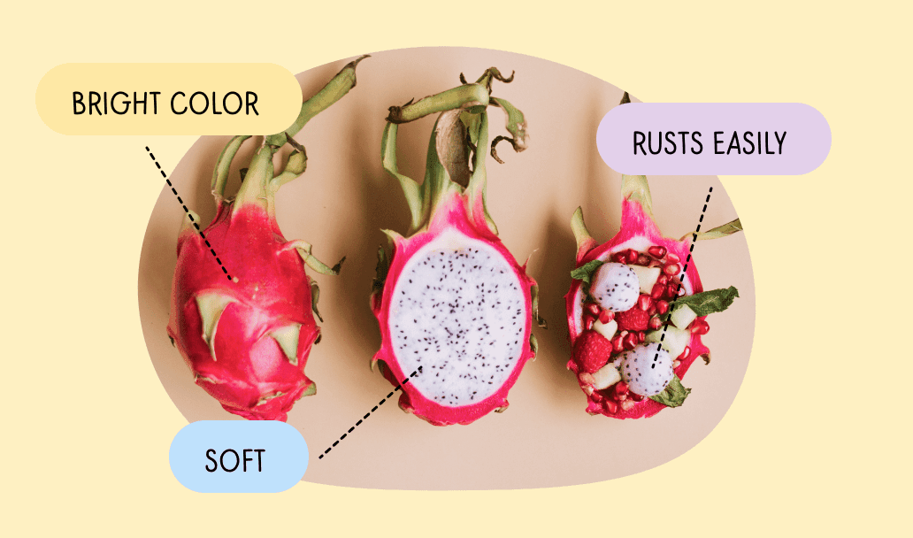 ripe dragon fruit 