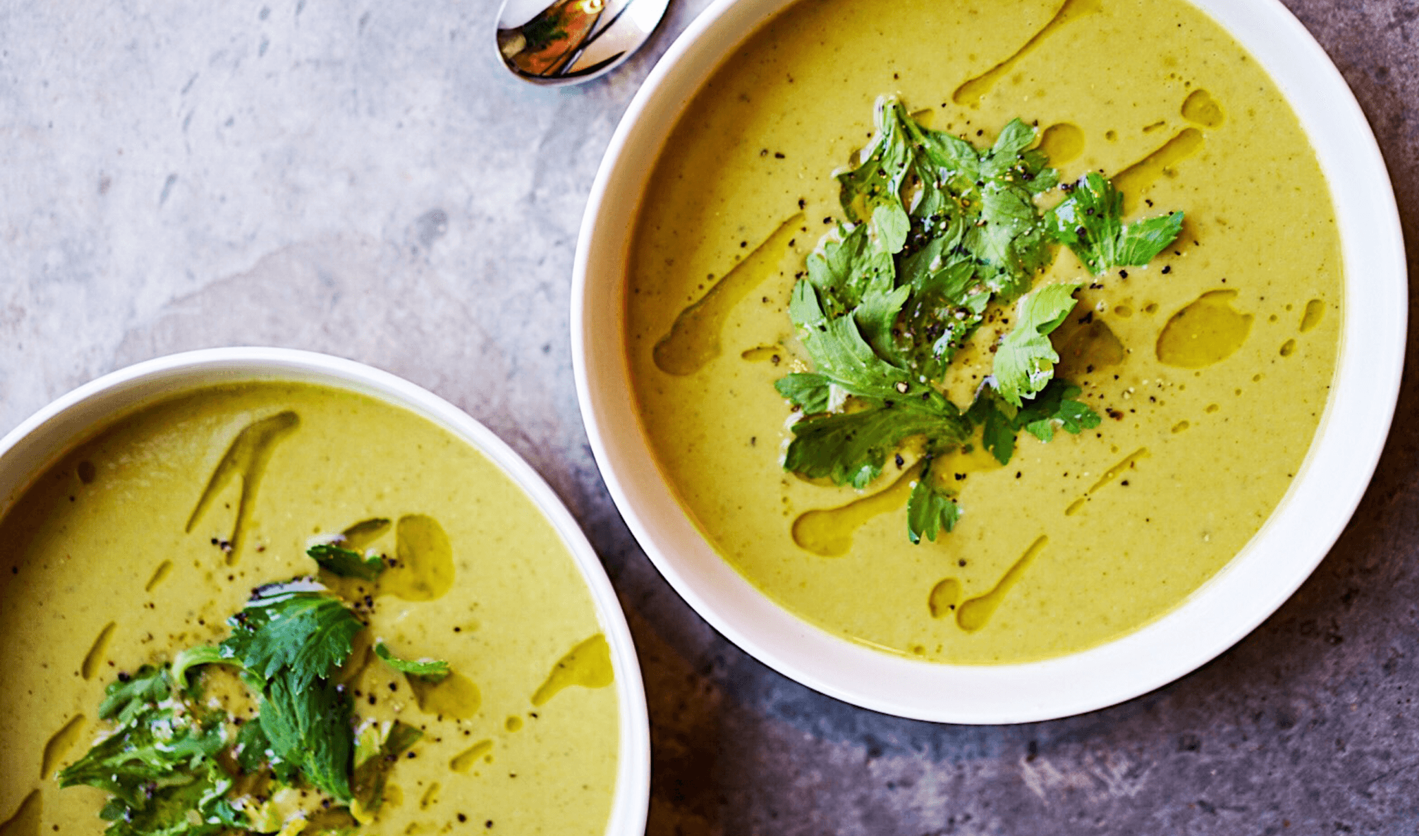 A bowl of vegetable soup, a great meal to break your fast