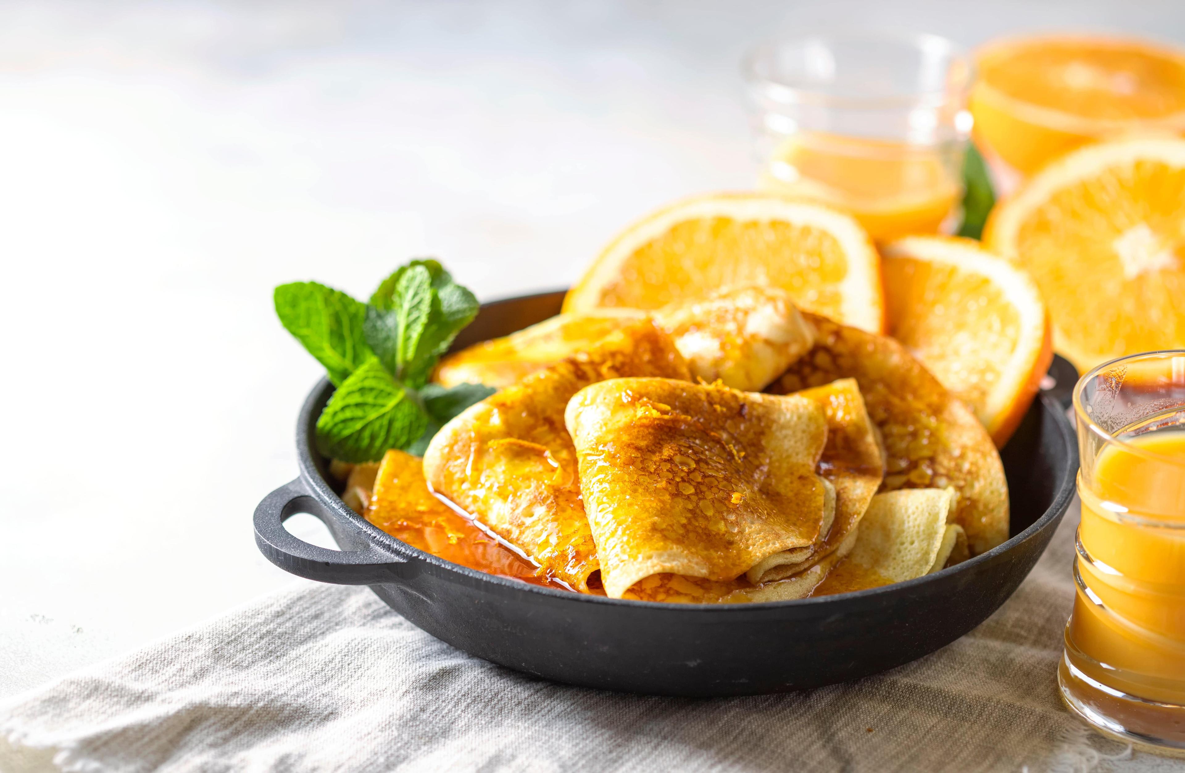 Crepe suzette