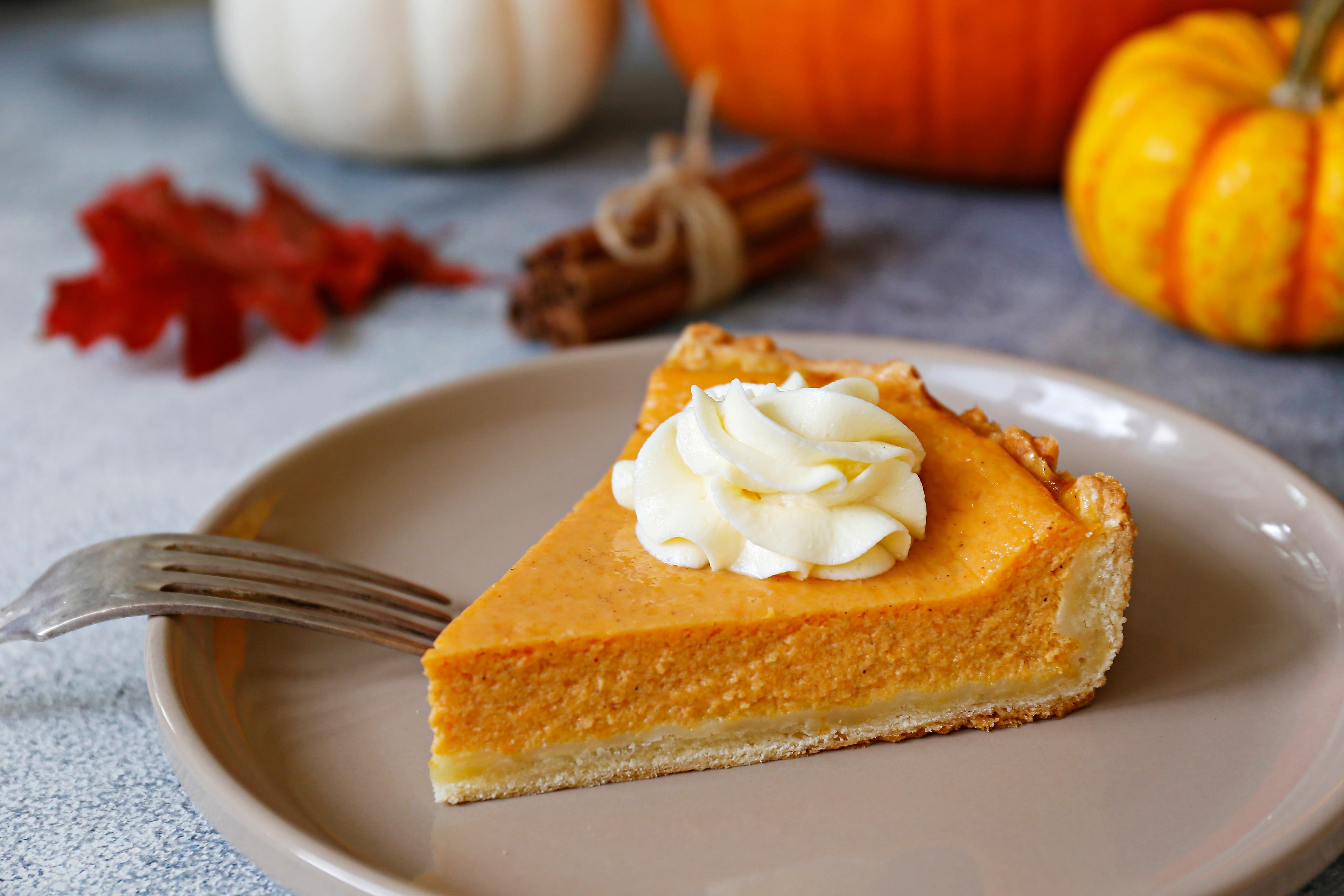 Pumpkin cheesecake