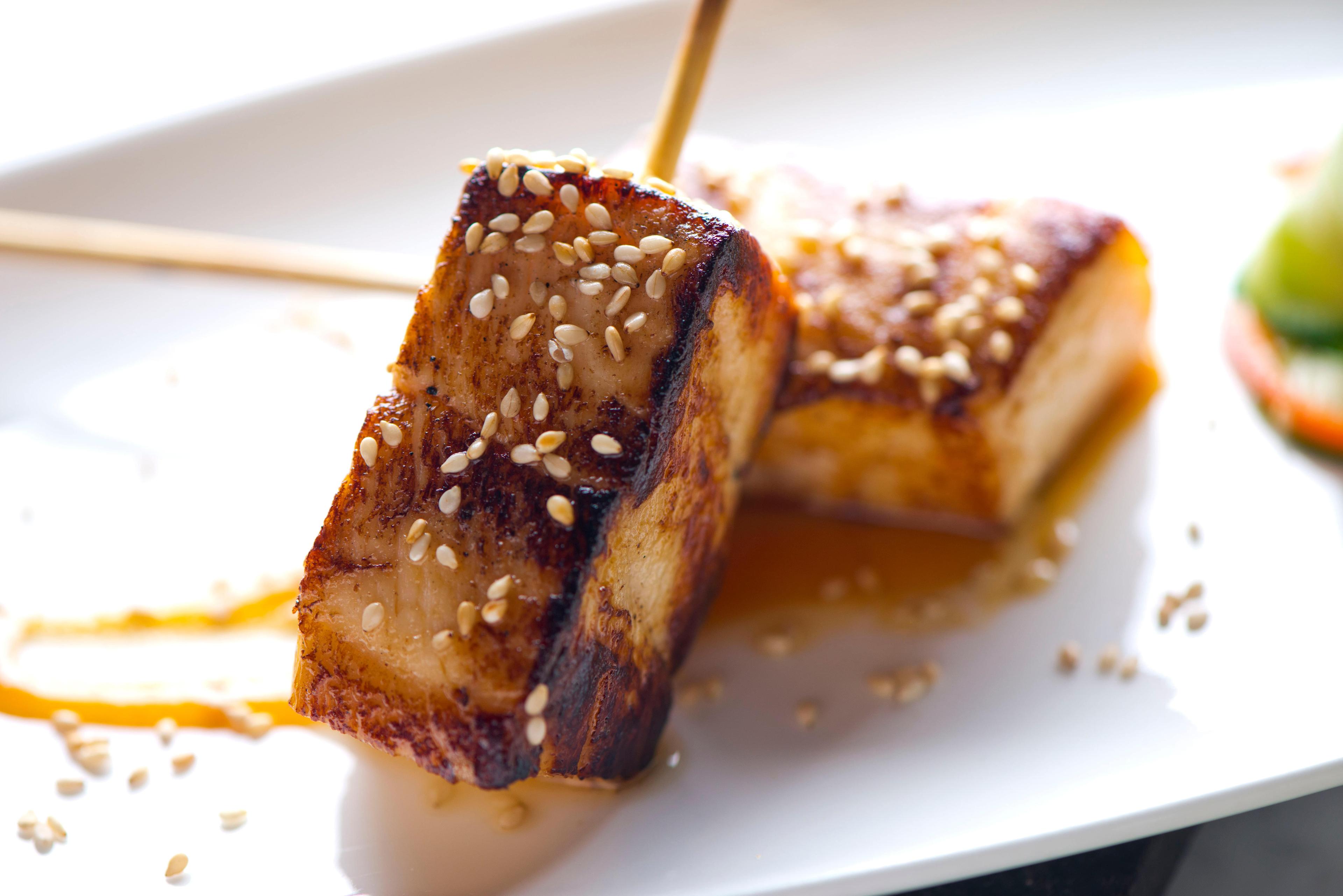 Grilled tofu