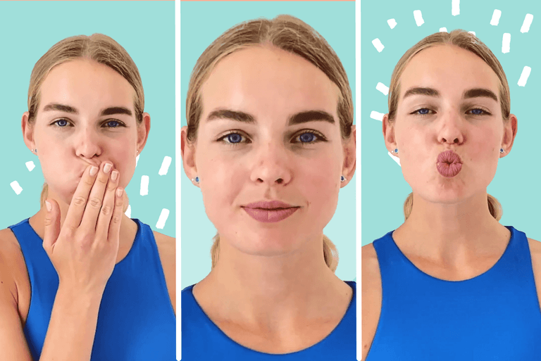 5 Simple Facial Exercises Guide To Remove Face Fat