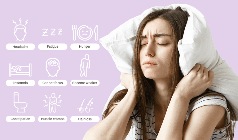 Symptoms of the keto flu
