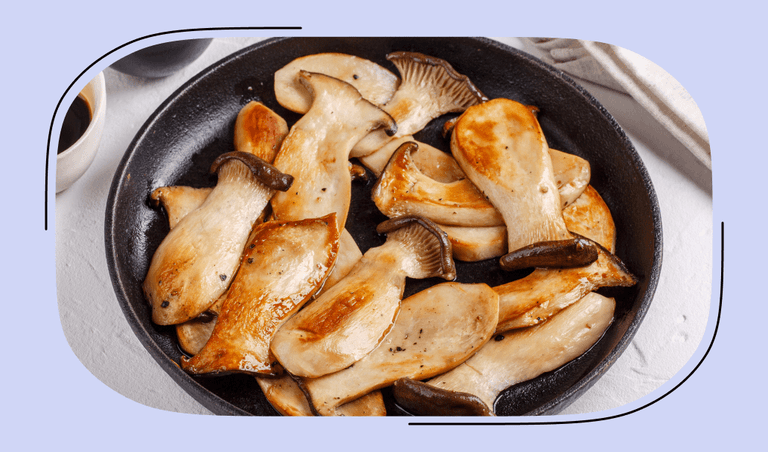 grilled mushrooms