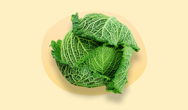 Lose weight by adding cabbage to your daily menu. 