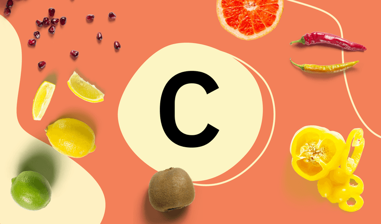 Vitamin C can be found in fruits, berries, and vegetables