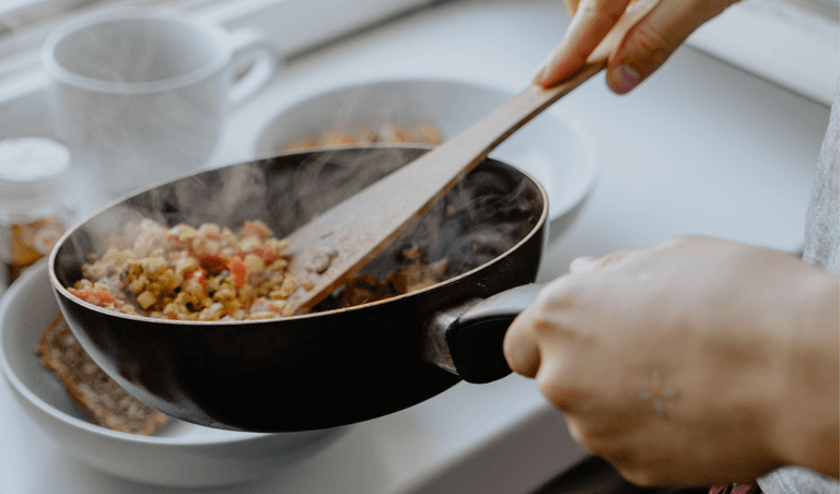 Cook at home to know exactly what you're eating