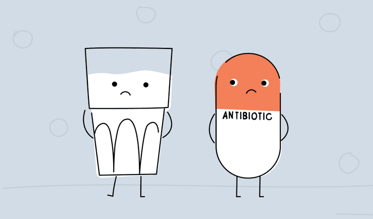 Adding antibiotics to the product is the main lactose-free milk drawback