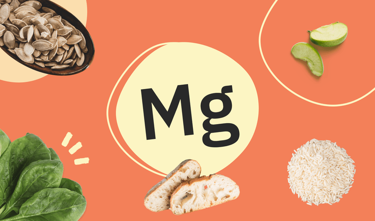 Magnesium is contained in rice, fruits, and seeds